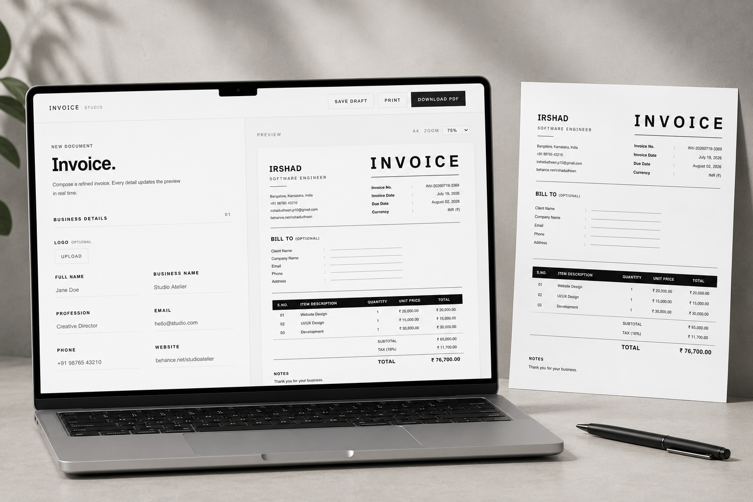 Invoice Generator
